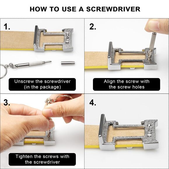 Womens Leather Belts Removable Letter M Plate Buckle Waist Belt 1.18" Width,✨ - Picture 5 of 6